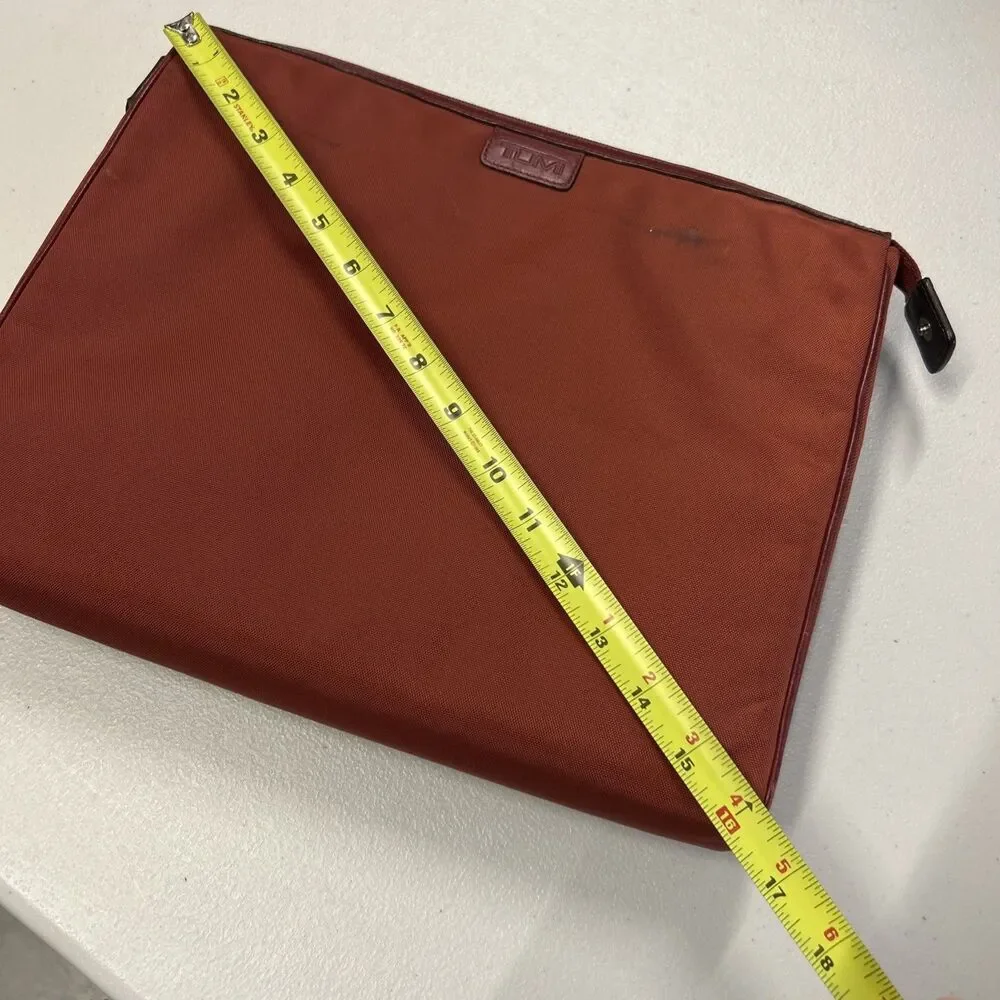 TUMI Laptop Portfolio Orange Rare Sleeve Hard case